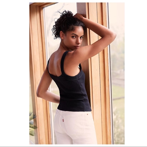 FREE PEOPLE BOHO CAMI TANK TOP SLEEVELESS TEE A2C - Picture 2 of 14